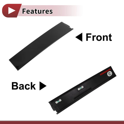 Door Pillar Window Trim Right B Pillar for Chevy Tahoe (2015–2018) Black