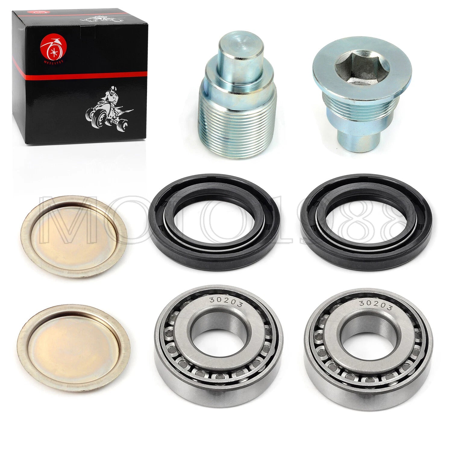 Swingarm Bearing Seal Bolt Rebuild Kit for Honda Rancher TRX350 (2000–2006)