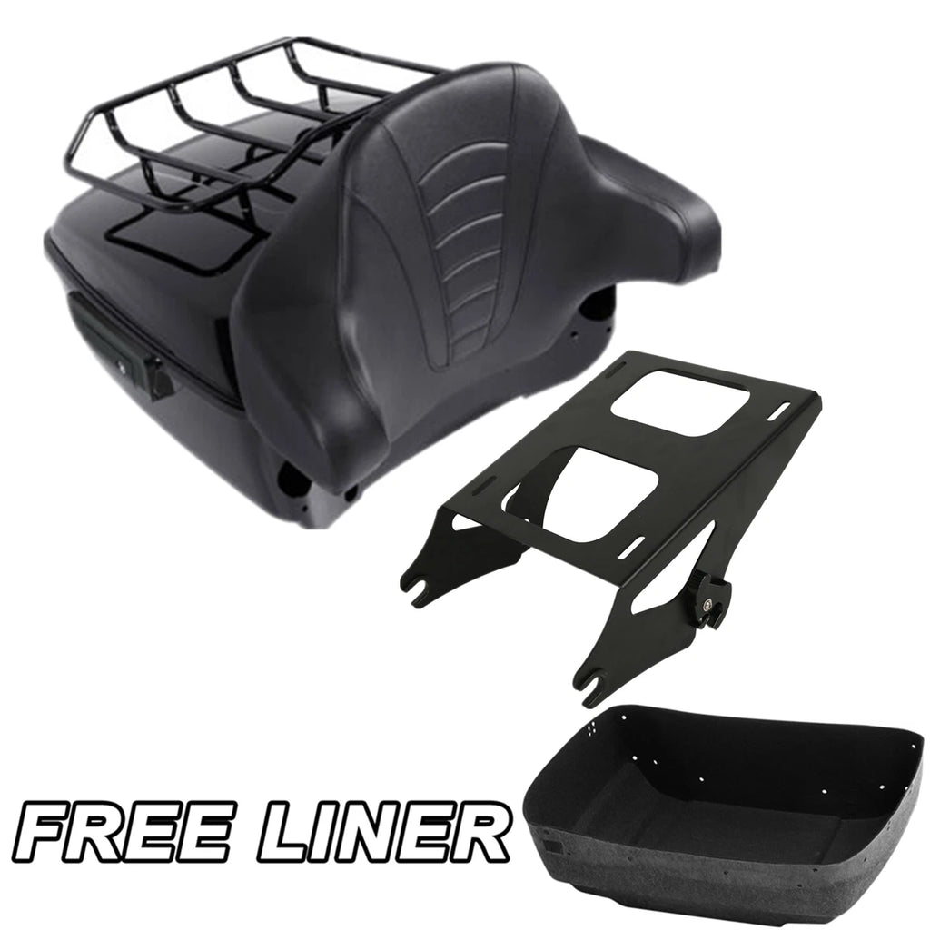 Trunk Pad Mount Rack for Harley Davidson Touring Glide (2014–2026)