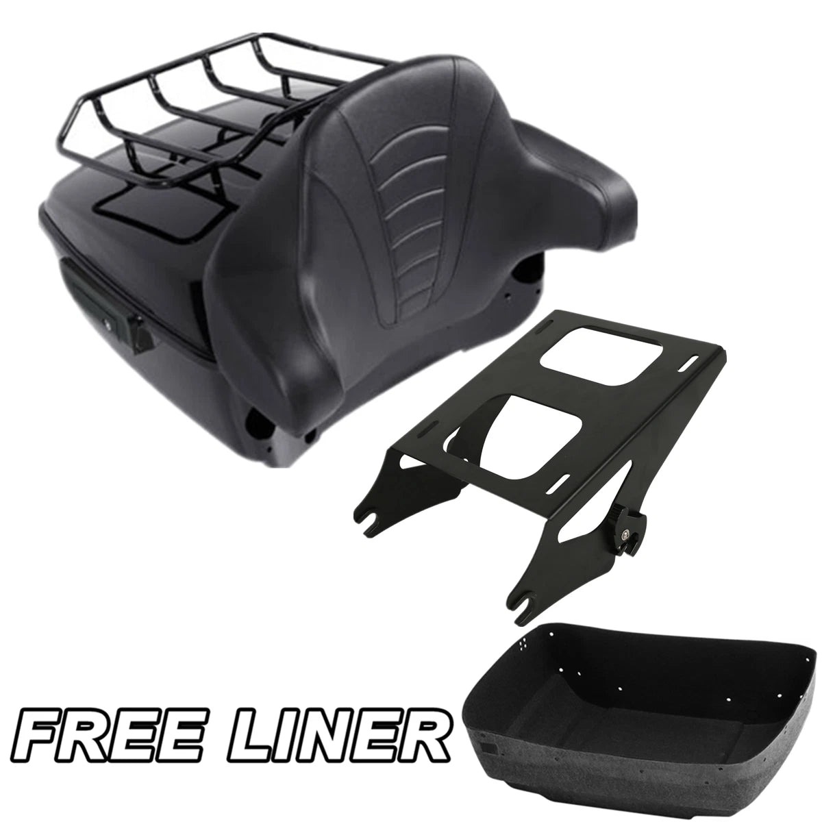 Trunk Pad Mount Rack for Harley Davidson Touring Glide (2014–2026)