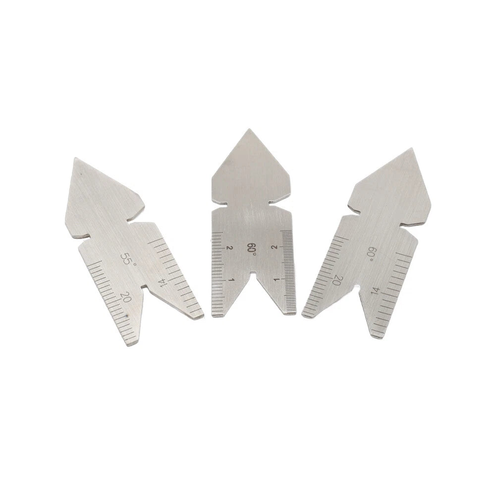 Centre Gauge Fishtail Thread Screw Cutting Gauge Metric 60 55 Degree Tool