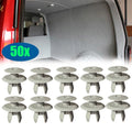 Lining Clips for Car Trim Panel Door Panel (Grey Plastic)