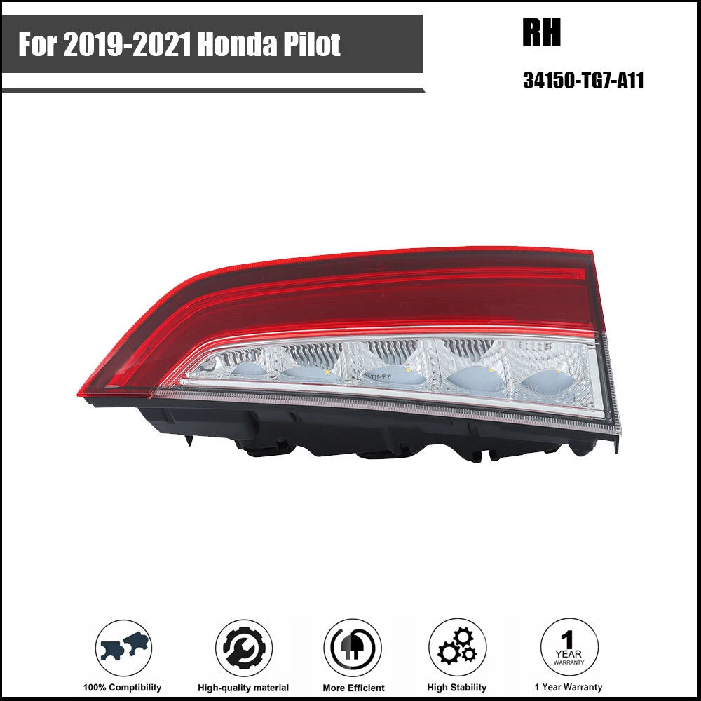 Tail Light Assembly for Honda Pilot (2019–2021) Right RH