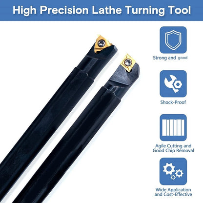 Carbide Insert Set of 21pcs for Lathe Tools