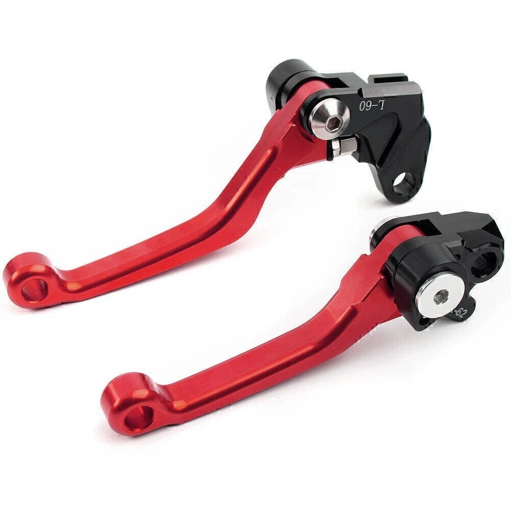 Clutch Lever Brake Lever for Suzuki RM125 RM250 RM85 (1995–2009) Red