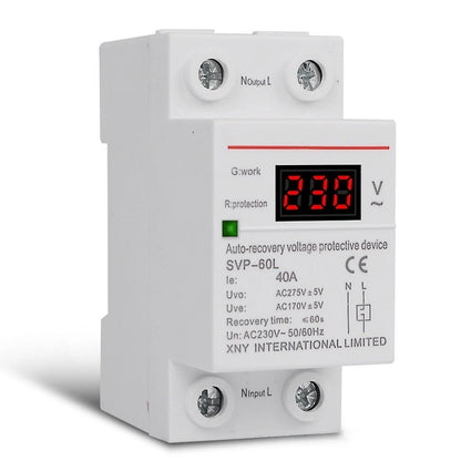 230V Auto Reset Over/Under Voltage Relay for Reliable Performance