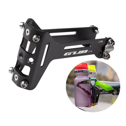 Water Bottle Cage for Bicycle (Aluminum Alloy, Saddle Mount)