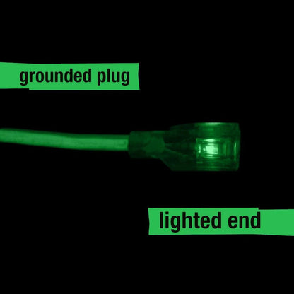Flexzilla 50ft Extension Cord 14/3 AWG SJTW for Outdoor Use