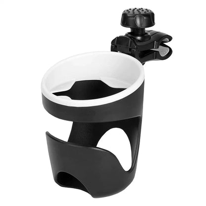 2X Universal Boat Rail Cup Holders - 360 Degree Rotation, Adjustable