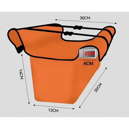 Ladder Tool Bag with Drill Waist Belt for Universal Use (117 x 3.7 x 0.15cm)