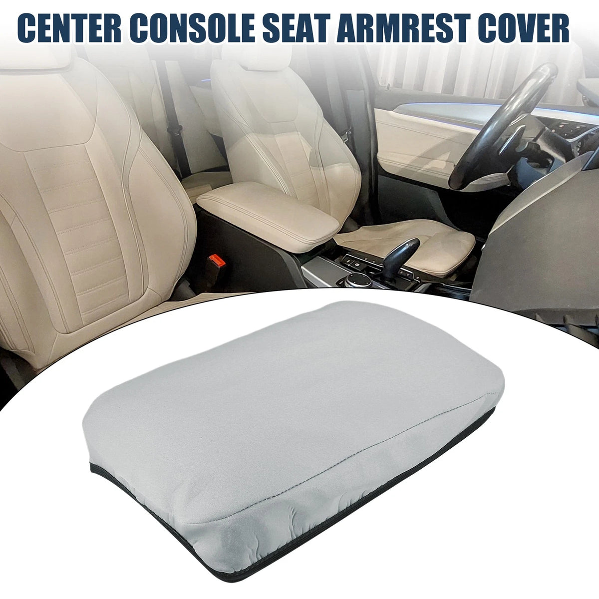 Armrest Protector Cover Pad for BMW X3 (2011–2023) Neoprene Gray