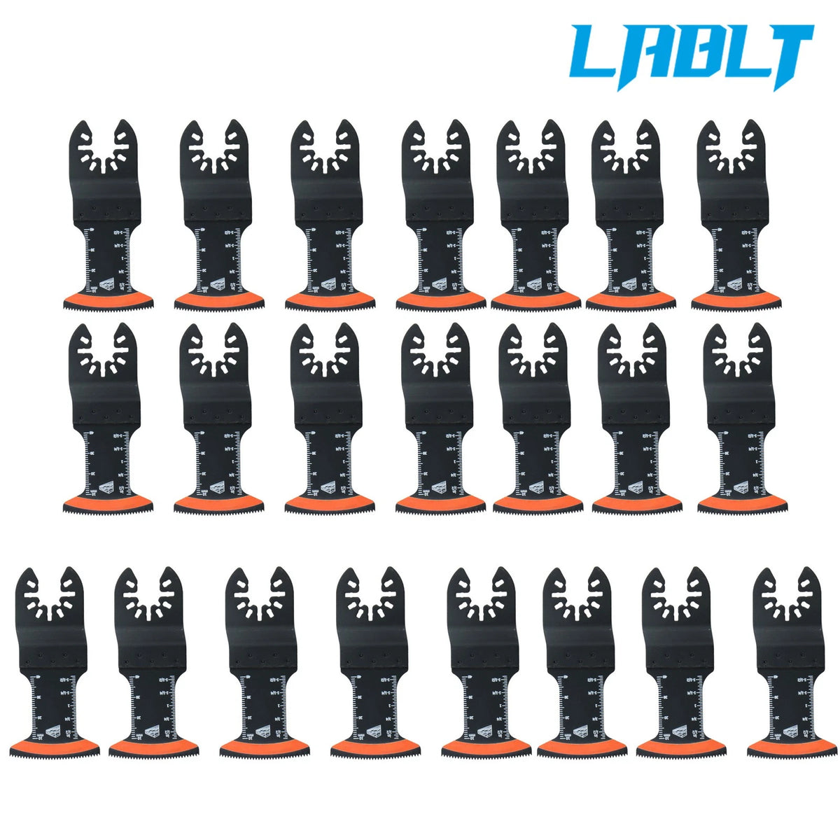 Set of 50 Quick Release Titanium Oscillating Tool Blades for Universal Use