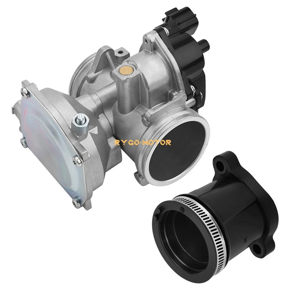 Throttle Body with Intake Manifold Boot Adapter for Polaris Ranger 570 Crew RZR 570 (2015–2021)