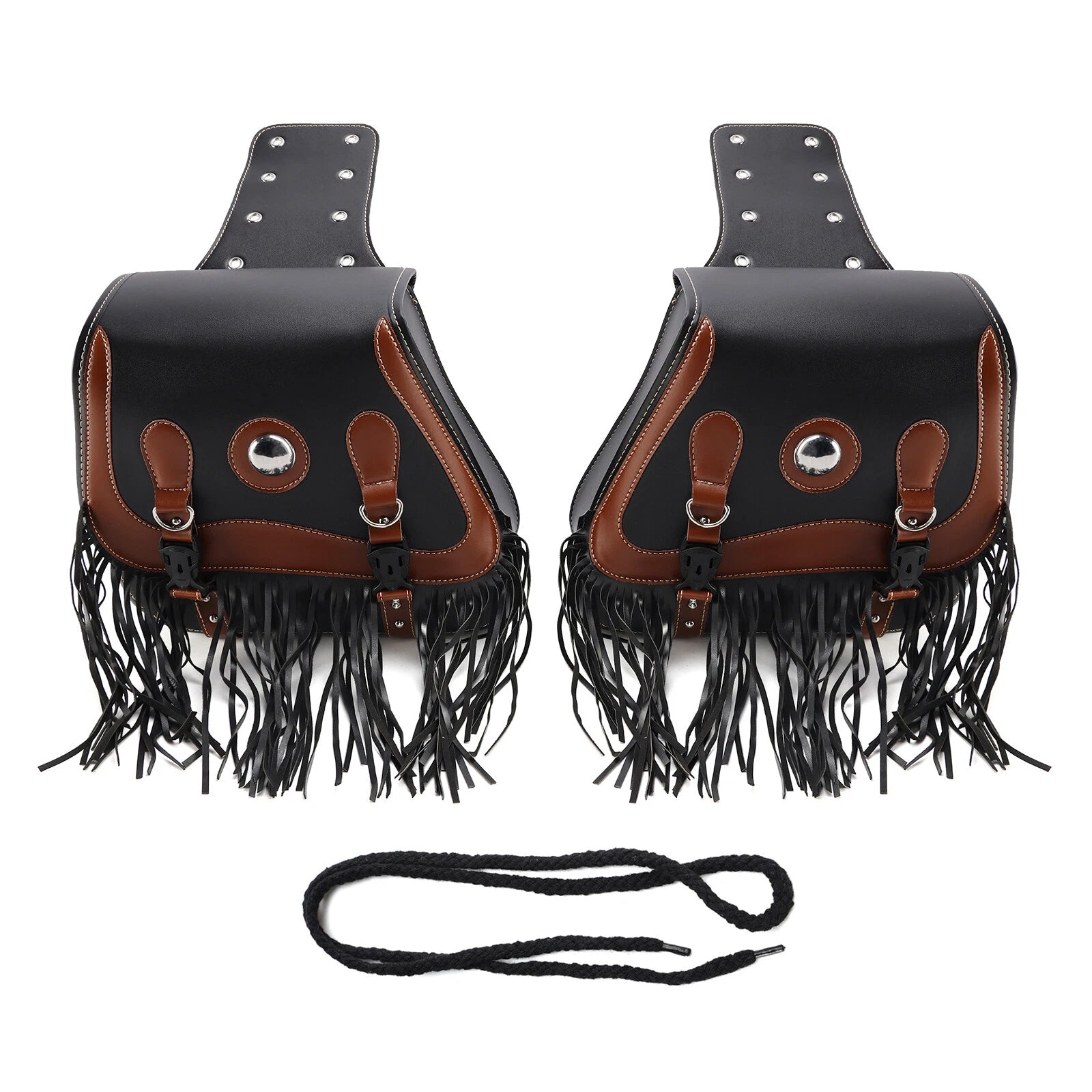 Side Tail Bag Saddlebag for Scooter Motorcycle (26L)