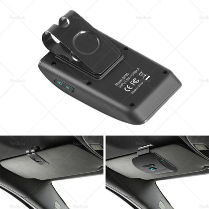 Wireless Bluetooth Handsfree Speaker Phone Sun Visor Clip Universal