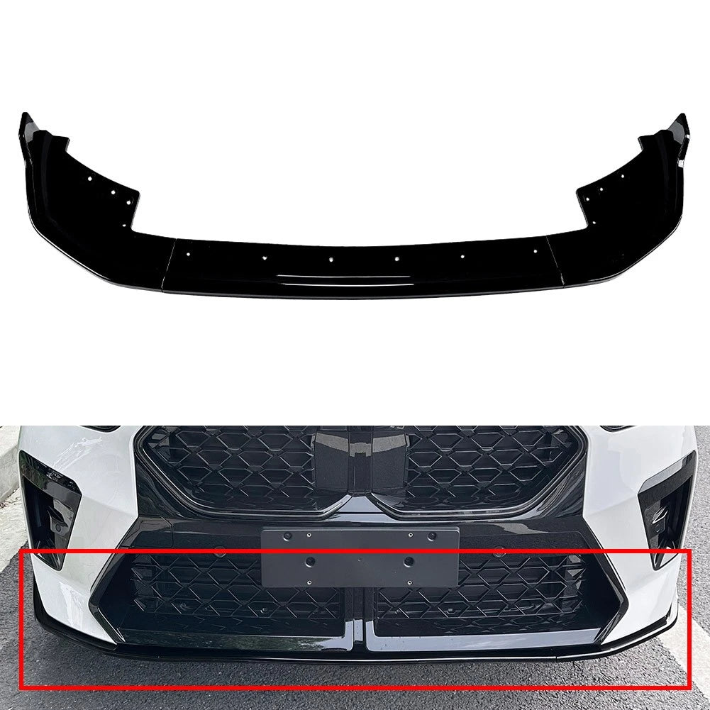 Front Bumper Splitter Lip Body Kit for BMW X2 U10 M Sport (2023–2025)