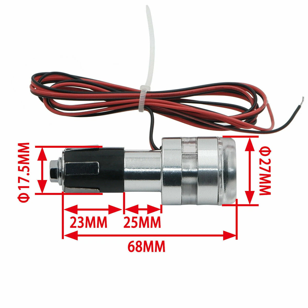 LED Turn Signal Lights for Motorcycle Handlebar (Indica)