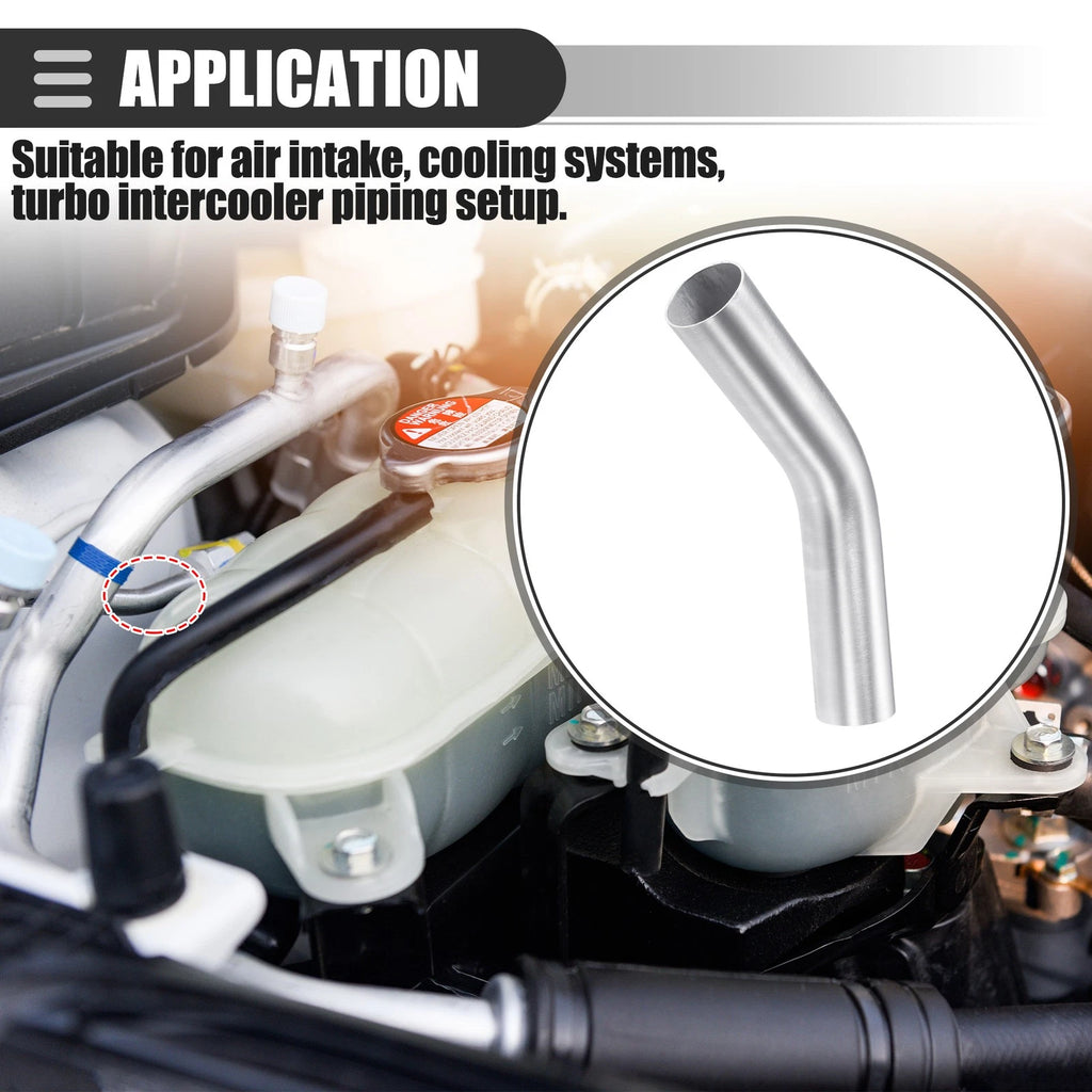 2" 51mm OD 45 Degree Bend Elbow Intercooler Pipe for Universal Applications