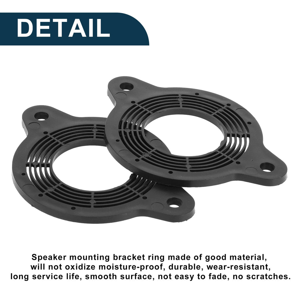 2X Speaker Spacer Ring Adapter for Toyota (ABS)