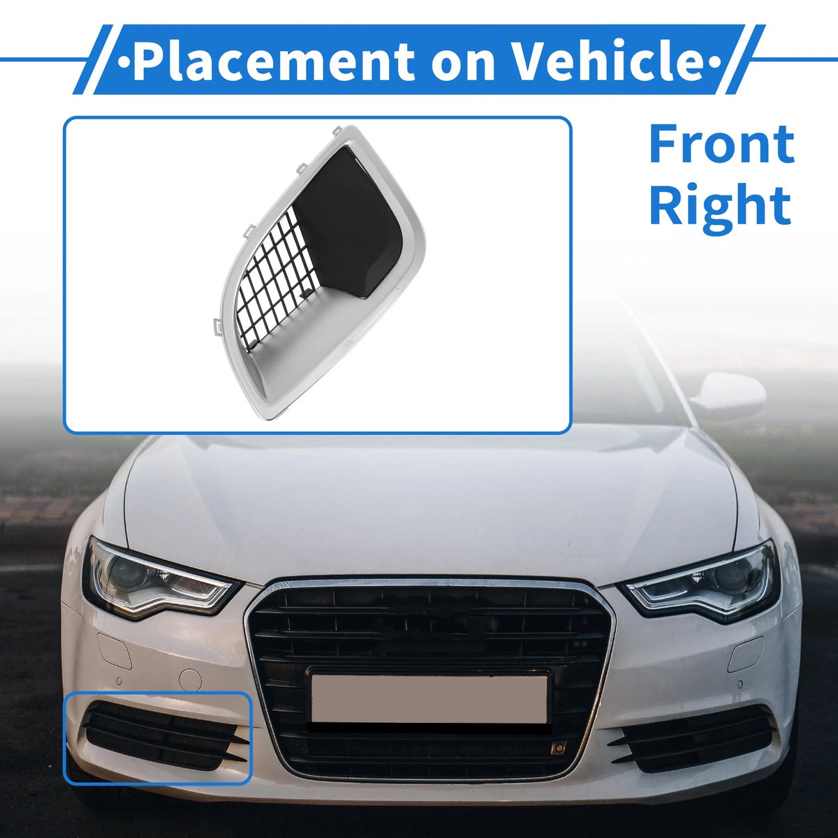 Fog Light Grill for Buick Regal (2009–2014) No. 13267844