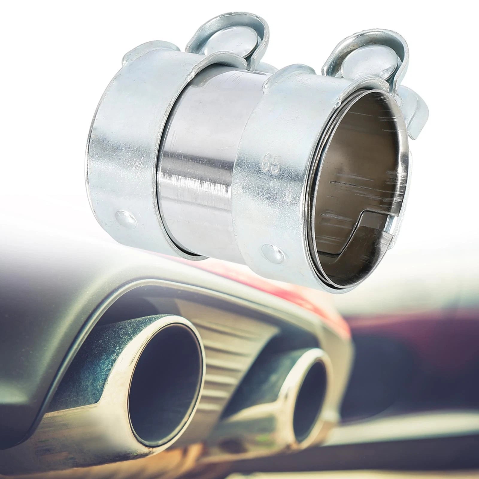 Exhaust Pipe Sleeve Connector Clamp Coupler for Audi A3 A8 Quattro (2004–2019)