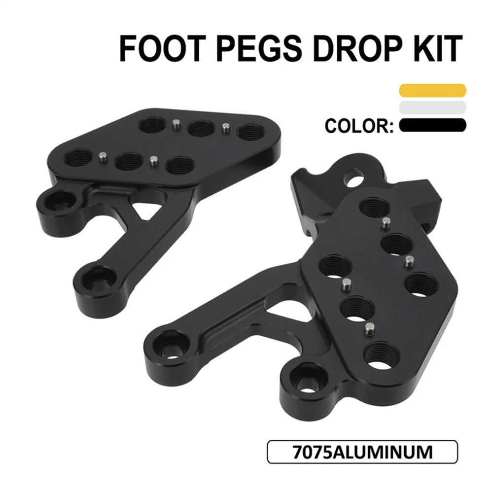 CNC Aluminum Foot Peg Bracket Extenders for Sur-Ron X S L1E