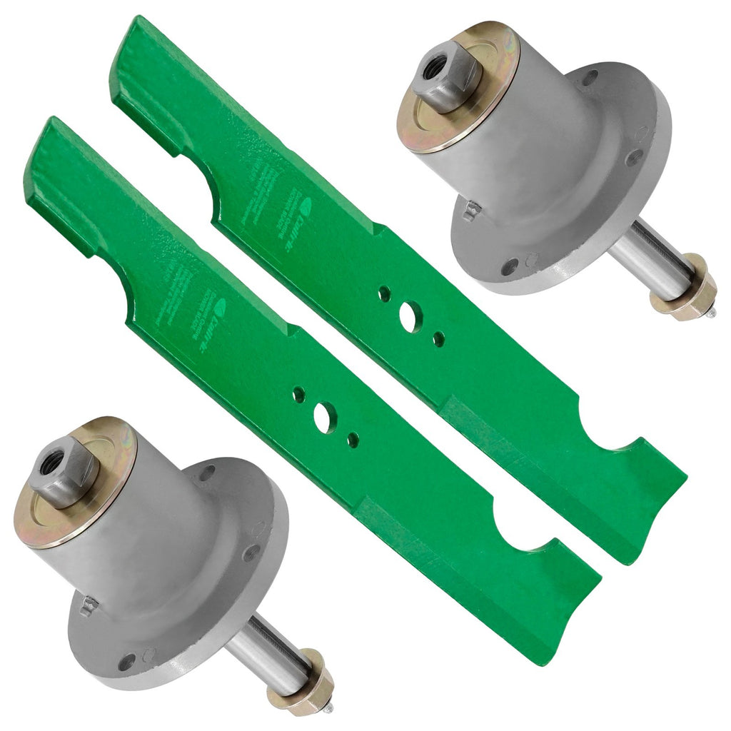 Mower Spindle with Blades Replacement for Snapper 32 Inch Deck (2021–2021)