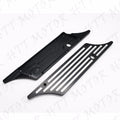 Latch Cover for Harley Touring (1994–2013) - Black Saddlebag Hinges Hardware