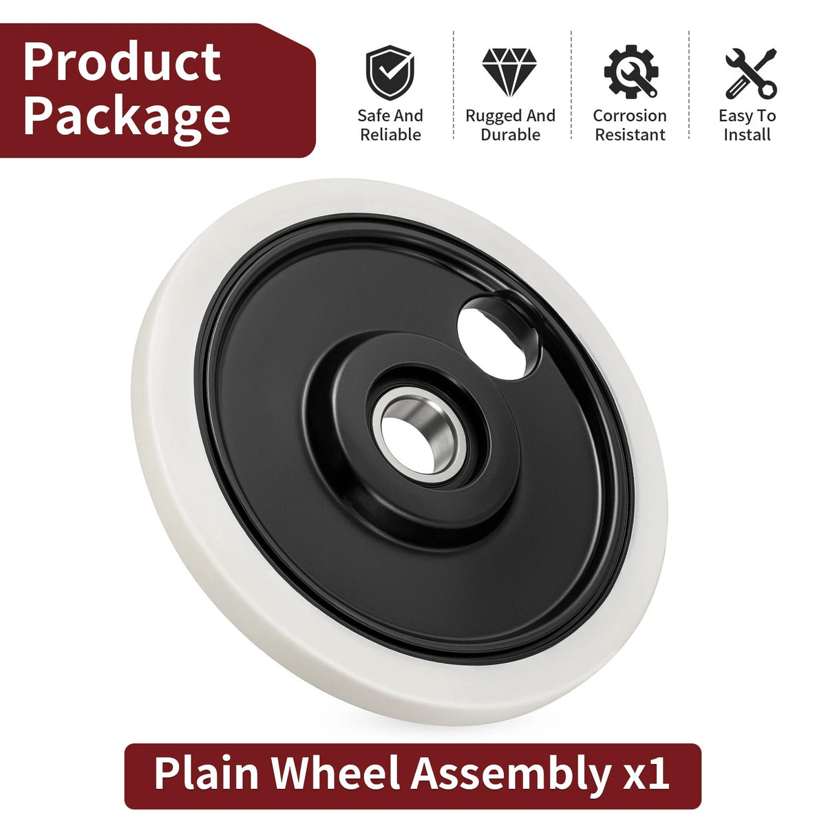 Plain Wheel Assembly for Polaris SwitchBack 850 800 600 (2016–2020)