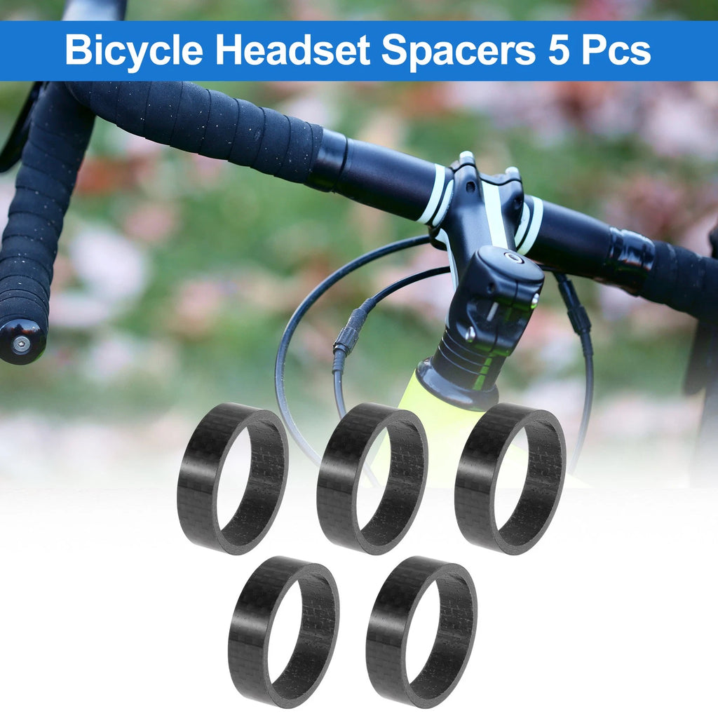 Headset Spacers 10mm 31.8mm for Carbon Fiber 1-1/4 Bicycle Fork (—)