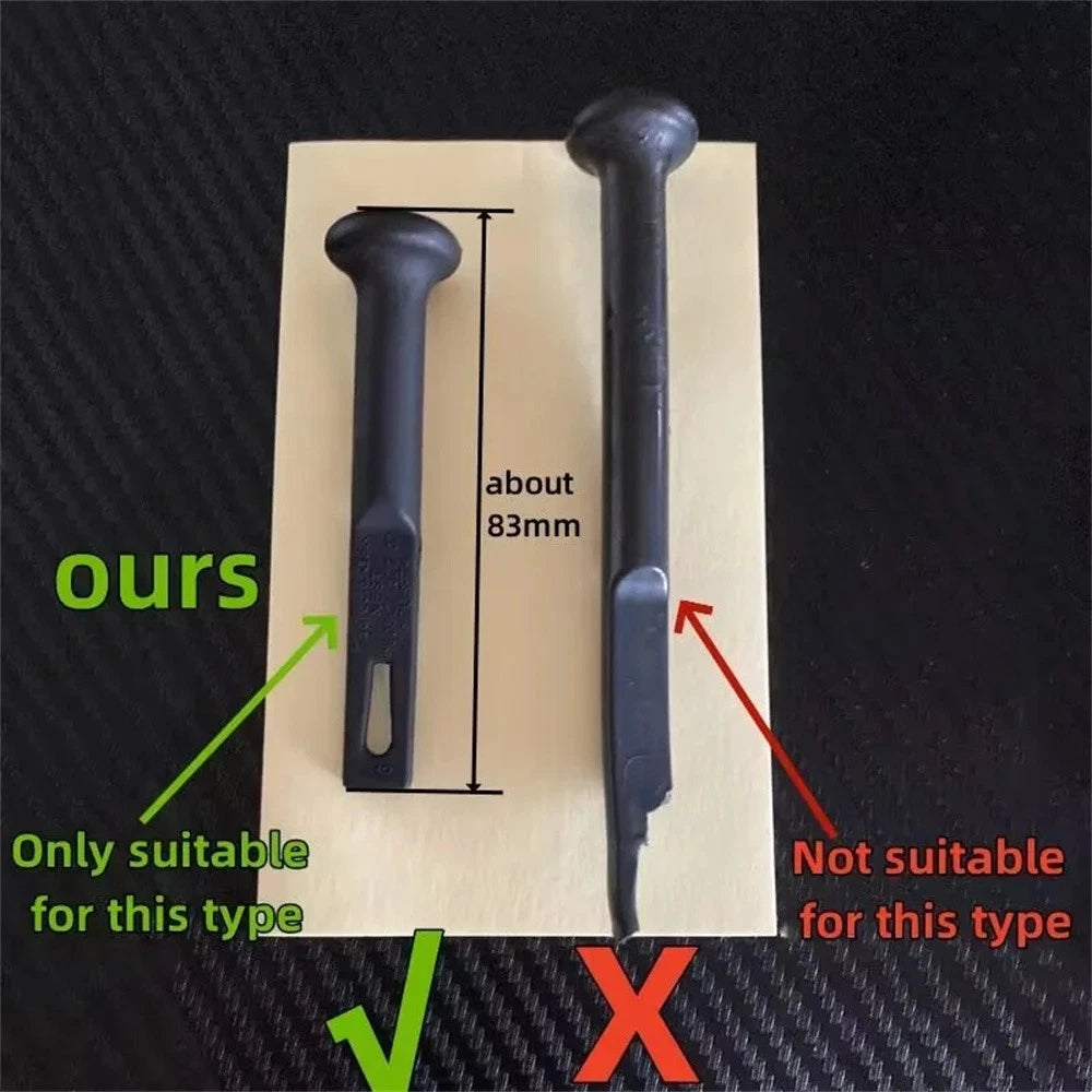 Rear Seat Hinge Control Knob for Peugeot 206 207 Citroen C2 (2000–2010)