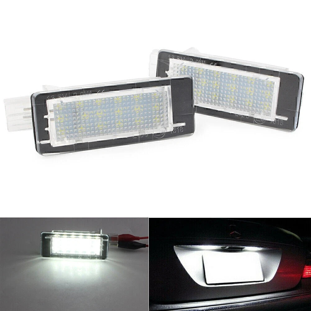 LED License Plate Light Lamp for Dacia Duster (2010–2015), Espace MK4 (2003–2010)