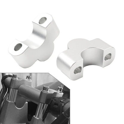 Handlebar Riser Lift Kit Clamps 1" 25mm for Honda Suzuki Kawasaki