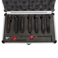 7PC Carbide Indexable Turning Tool Bit Set for Lathe (Fits )