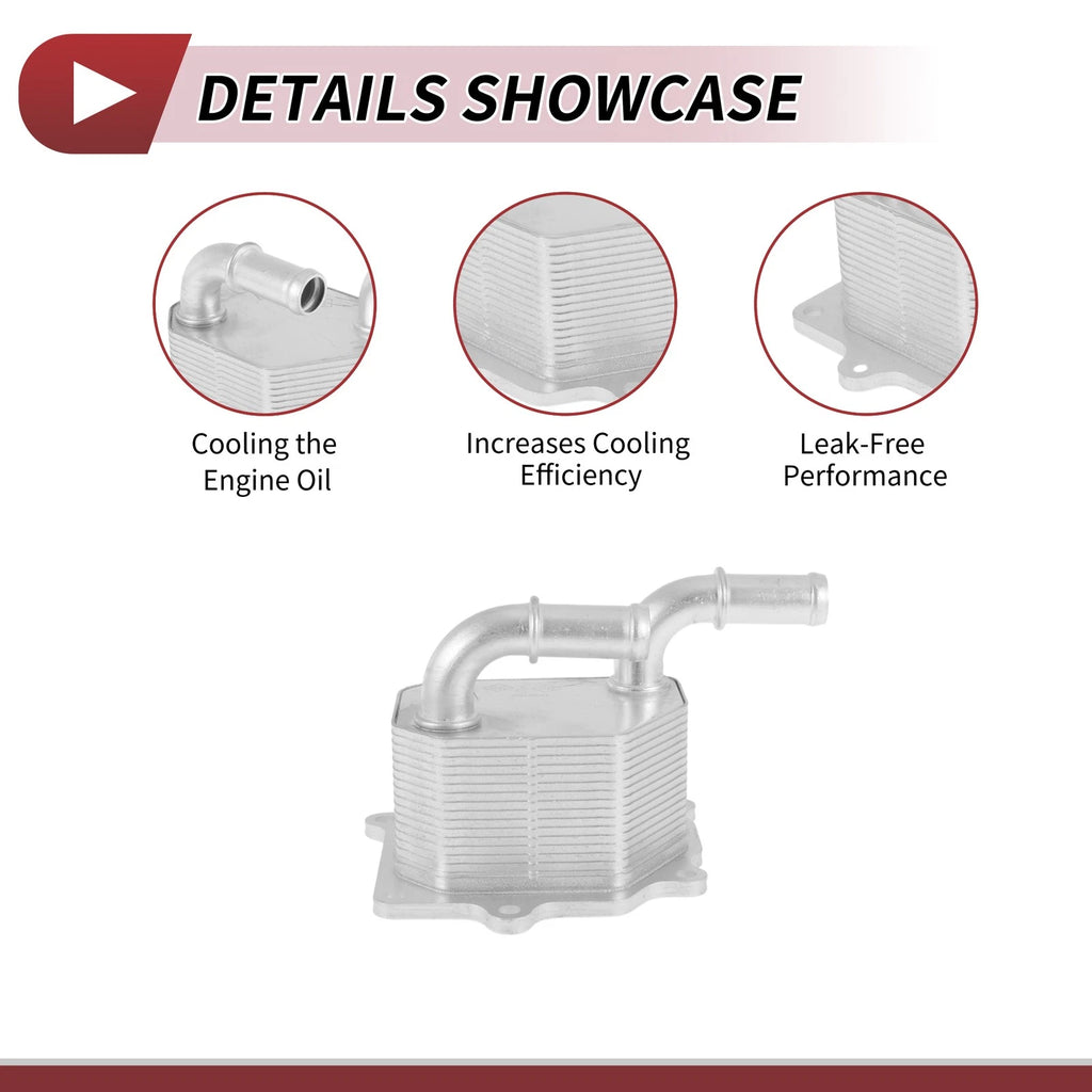 Engine Oil Cooler for Ford Edge (2007–2009) V6 3.5L No. 7T4E6A642DA