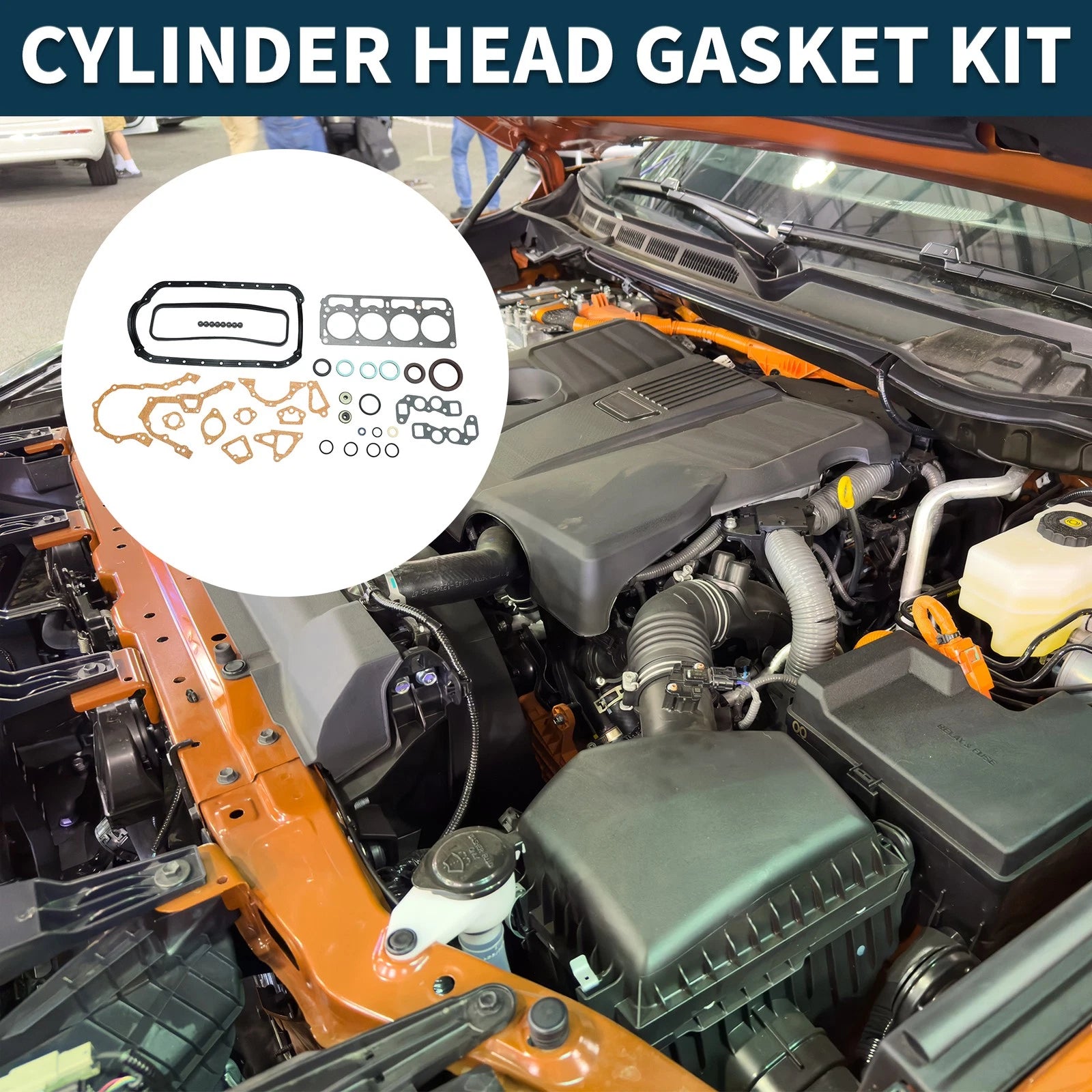 Cylinder Head Gasket Kit Replacement for Toyota 5K (2000–2000)