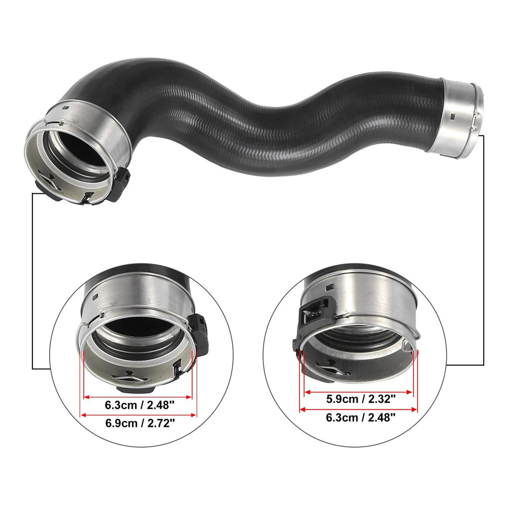 Right Turbo Intercooler Pipe Hose Replacement for Mercedes-Benz CLA250 (2014–2018)