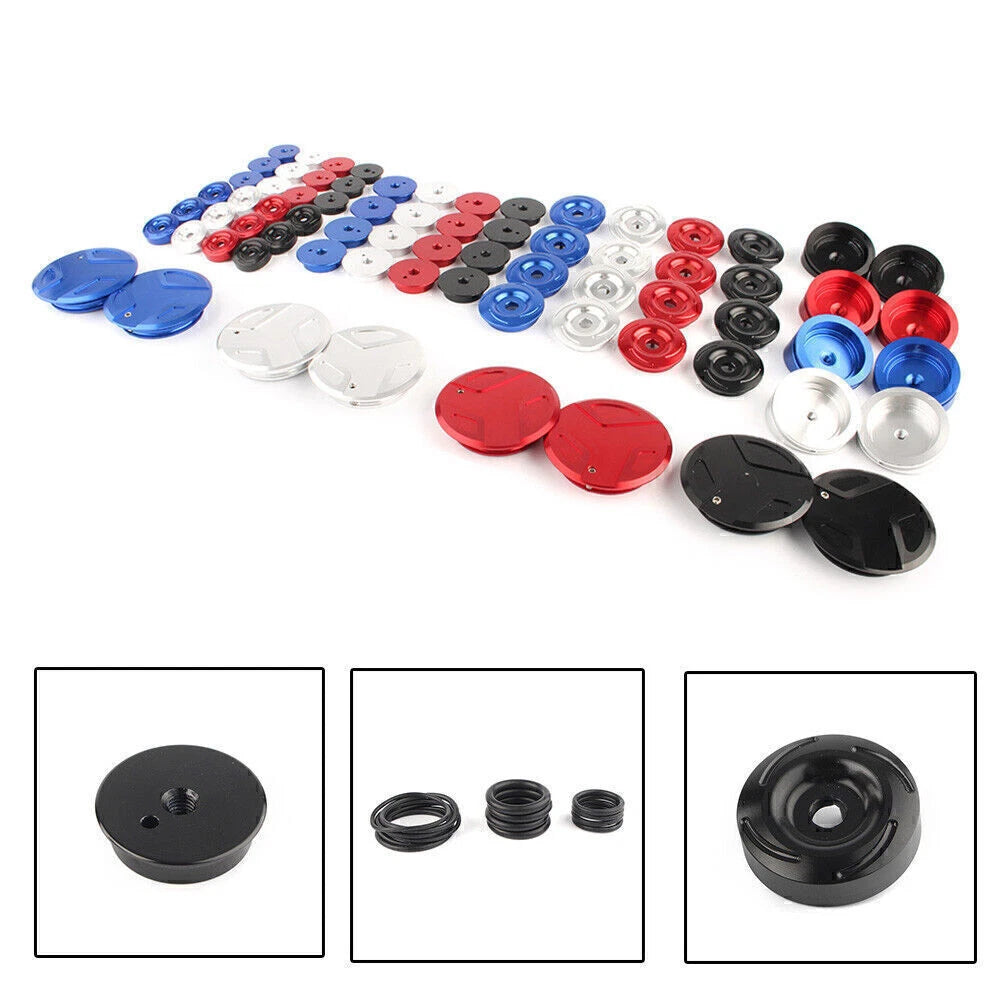 Frame End Cap Hole Plug Cover Kit for BMW R 1200 GS ADV (2013–2019)