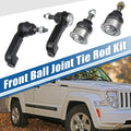Front Outer Tie Rod End & Lower Ball Joints for Jeep Liberty (2002–2007)