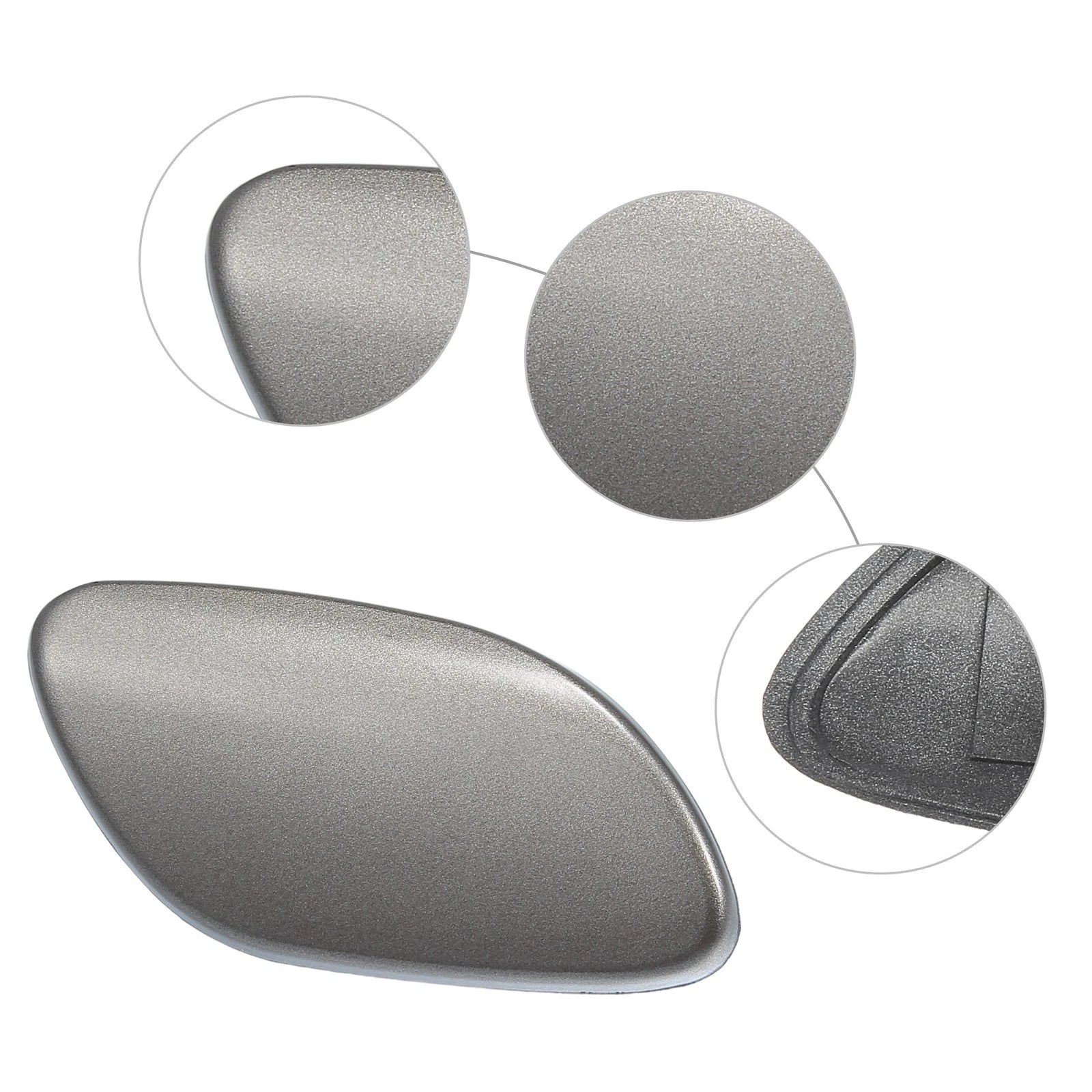Headlight Washer Nozzle Cover Cap for Volvo S80 (2007–2016) Gray