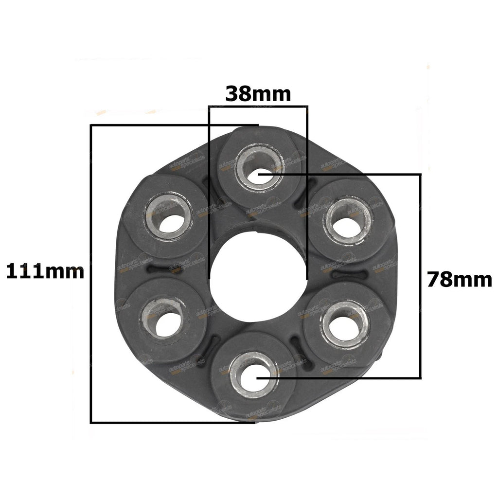 Driveshaft Tail Prop Shaft Rubber Coupling Joint for