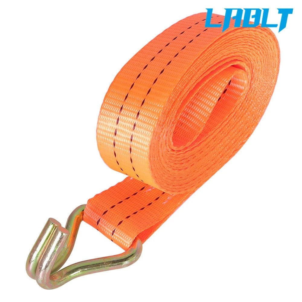 20 Pack Ratchet Tie Down Straps J Hooks for Heavy Duty Use (4000LBS)