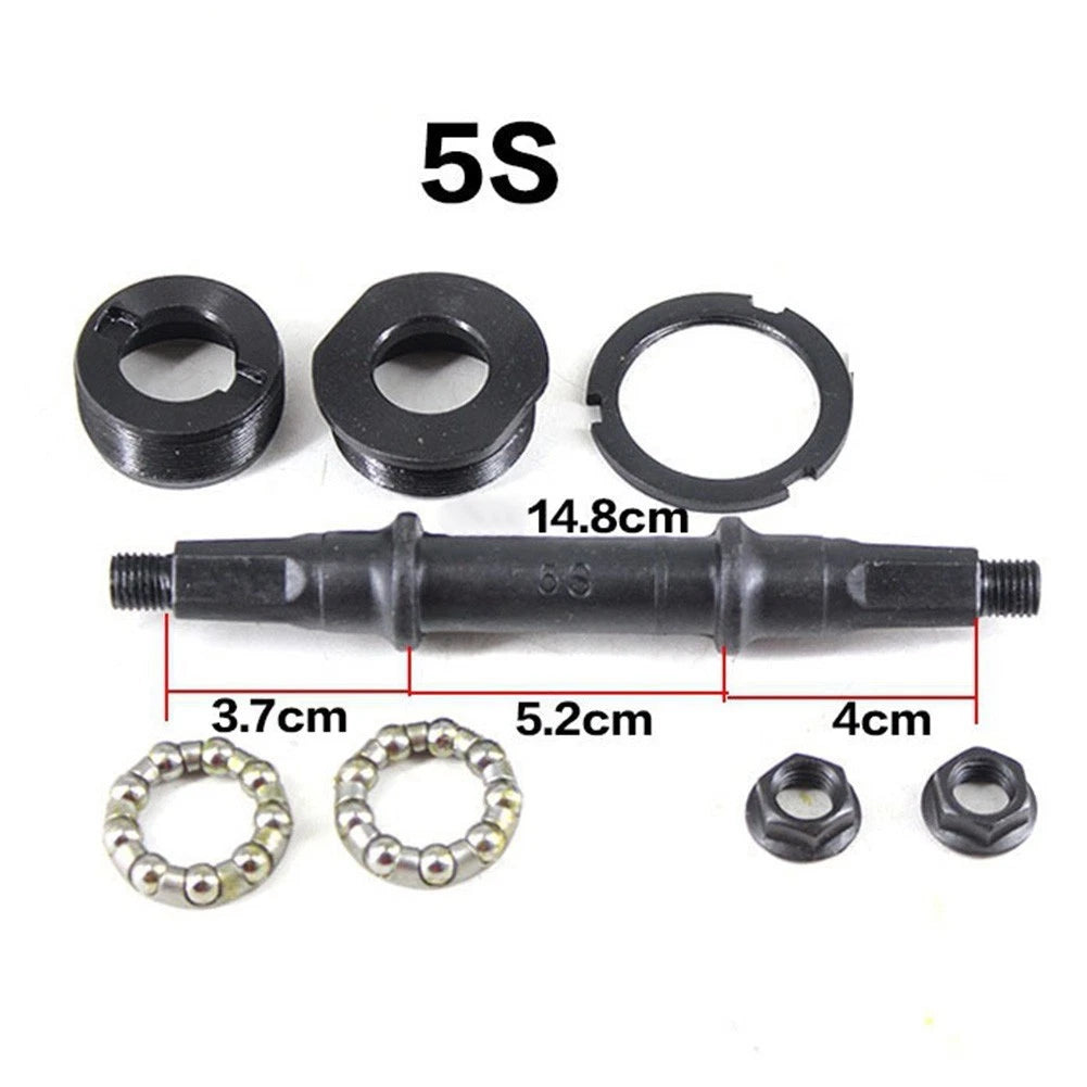 Bottom Bracket Axle Kit for Bicycle (Smooth Ride)
