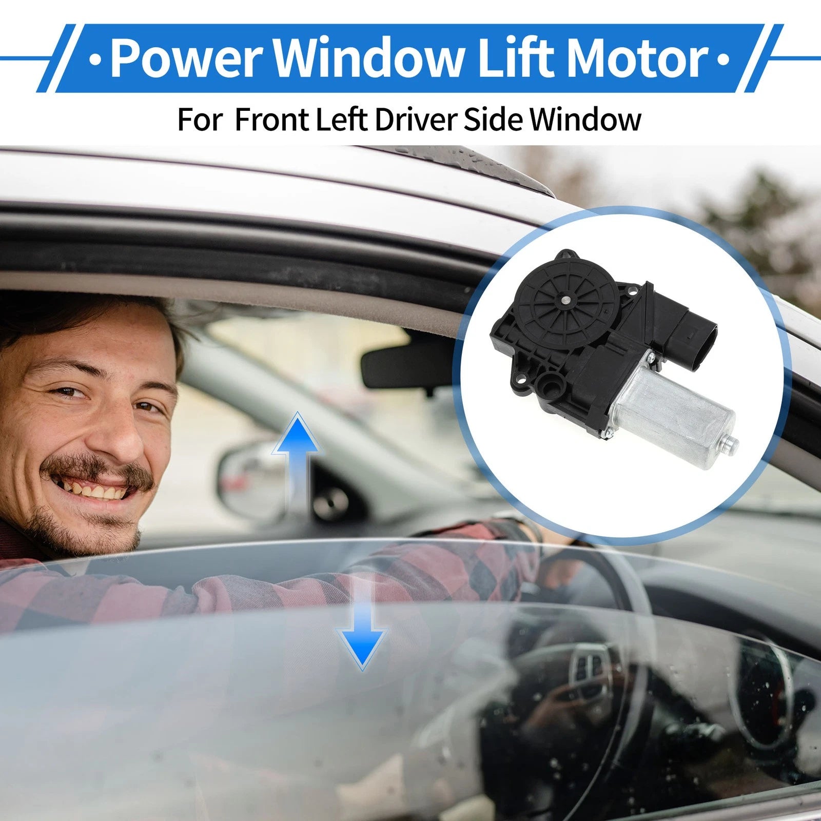 Power Window Regulator Lift Motor Replacement for BMW 323i E90 Sedan (2006–2011)
