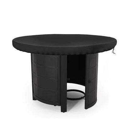 Sunproof Fireplace Cover for Outdoor Decor (Compact Storage Design)