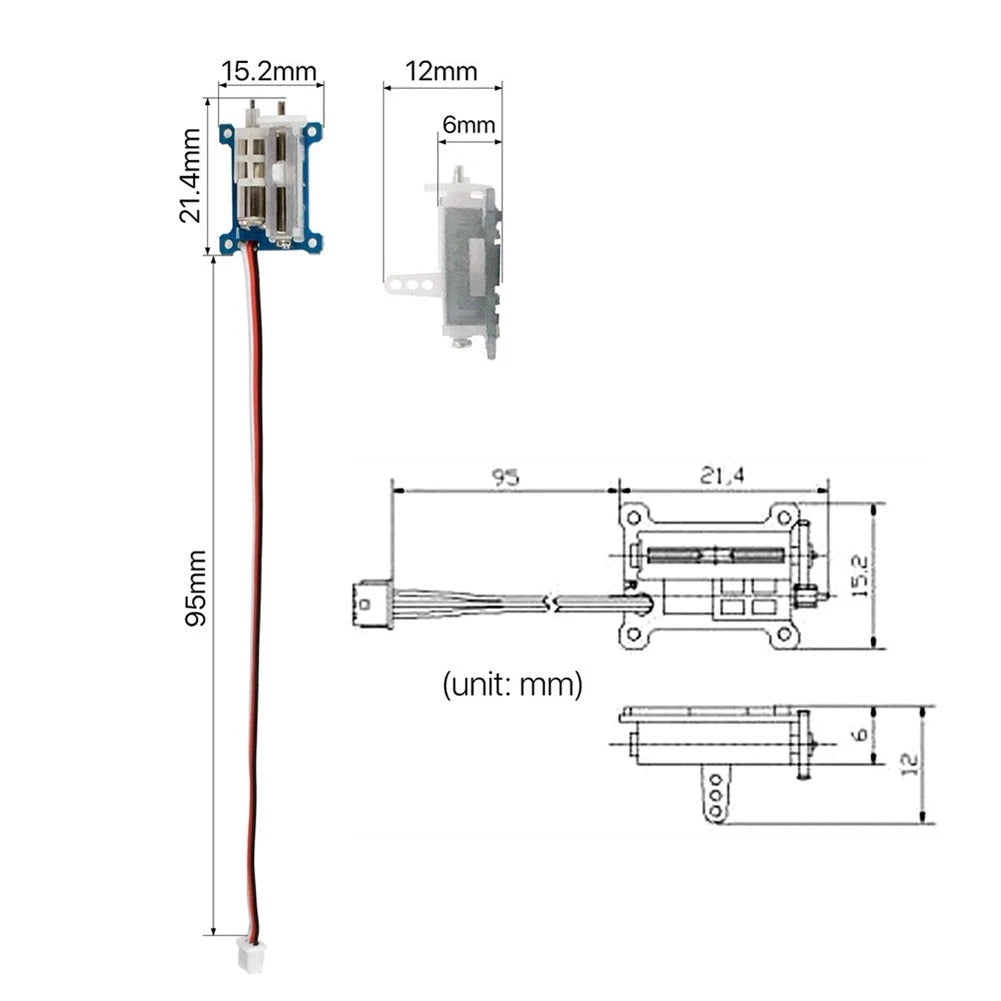 Brushless Fast Response Steering Motor for Tandem Use (Compatible Models)