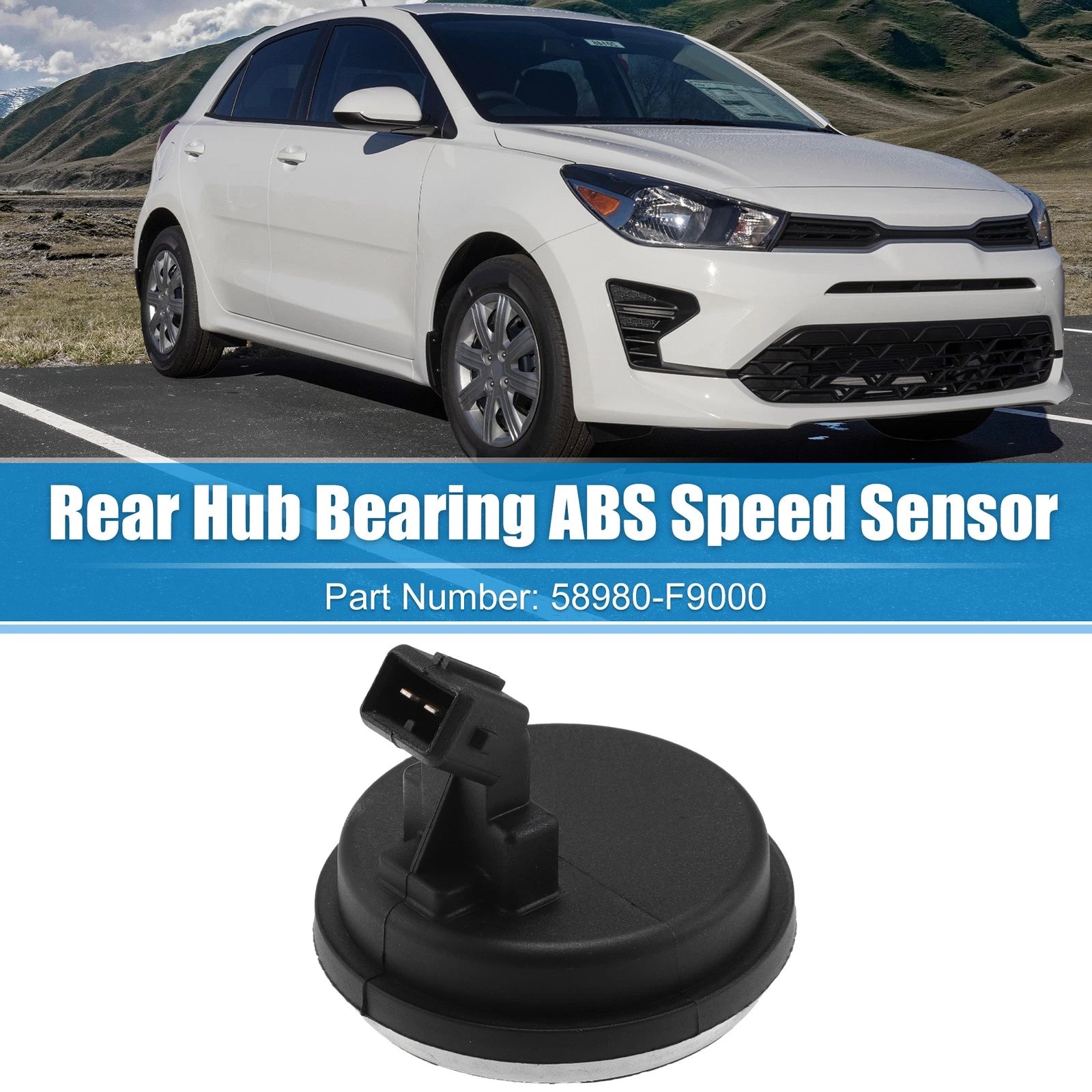 Rear Hub Bearing ABS Speed Sensor Replacement for Kia Rio Hyundai Accent (2006–2011)