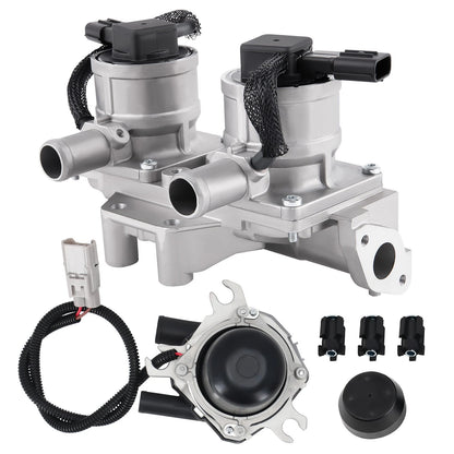 2Pcs Secondary Injection Air Pump & Check Valve for Toyota Sequoia (2001–2007) 176100S010
