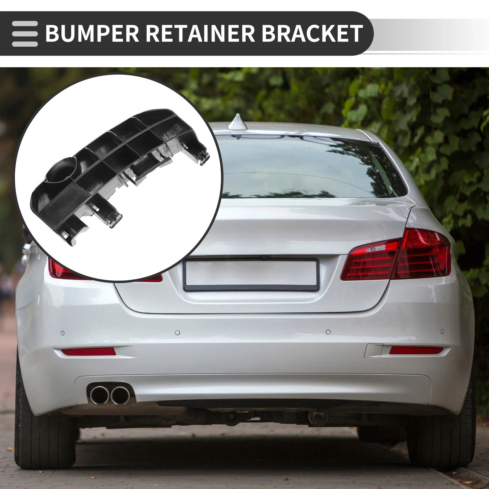Left Rear Bumper Retainer Bracket for Lexus ES300h (2013–2018)