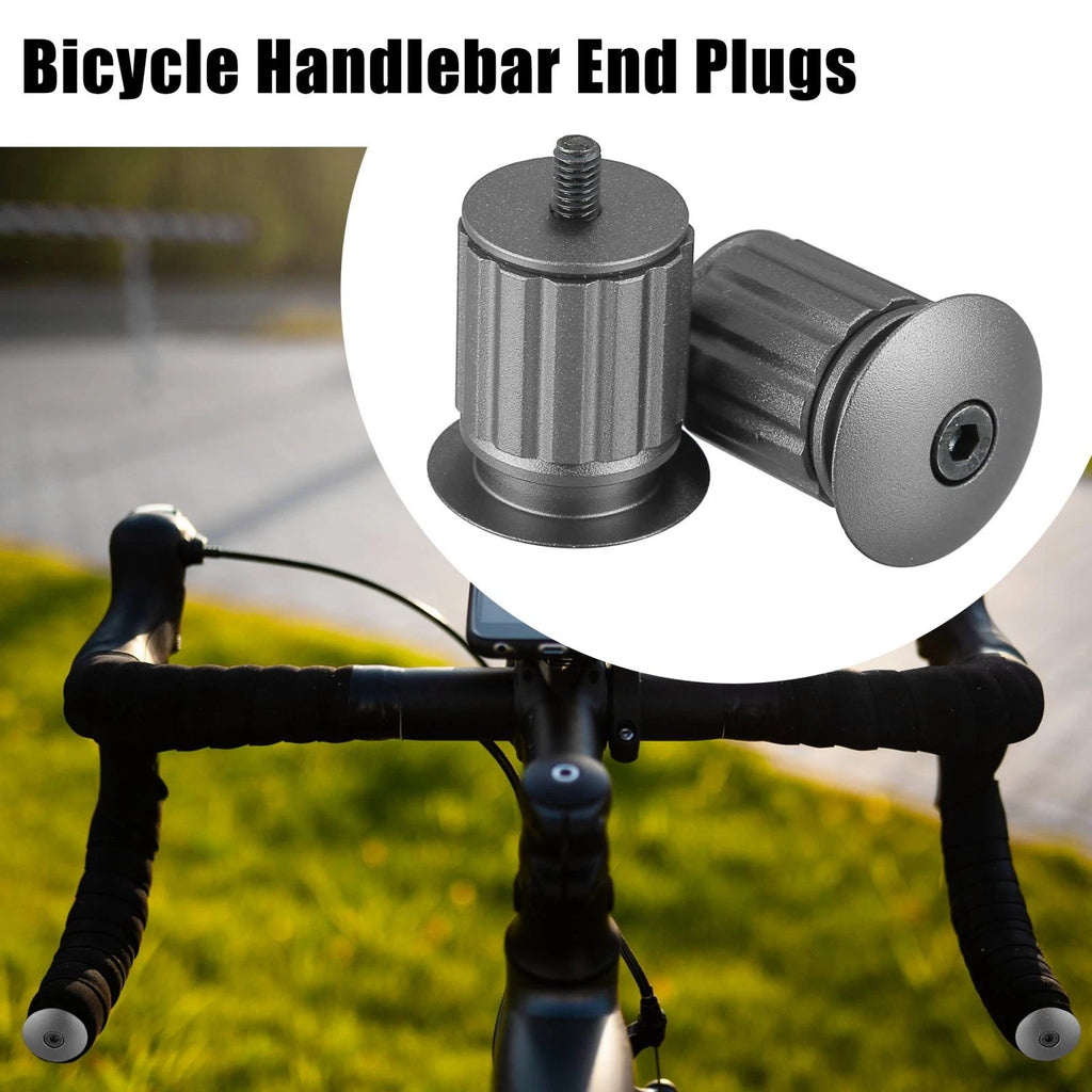 Handlebar Plugs Pair Replacement for 17.5–22mm Bike Bars (17.5–22mm)